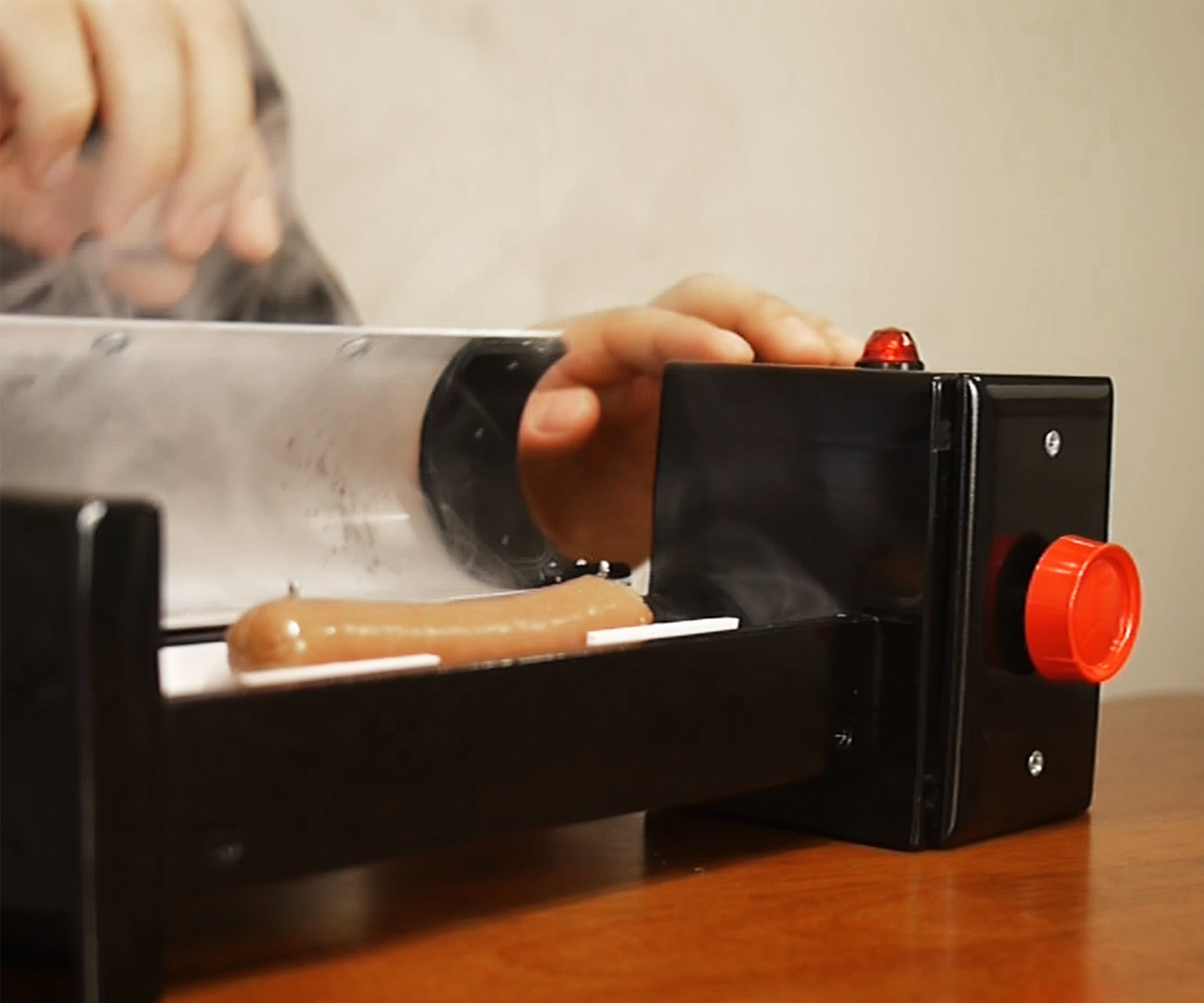 A Safer Electric Hot Dog Cooker