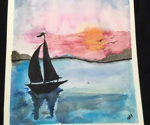 How to Make a Watercolor Painting!