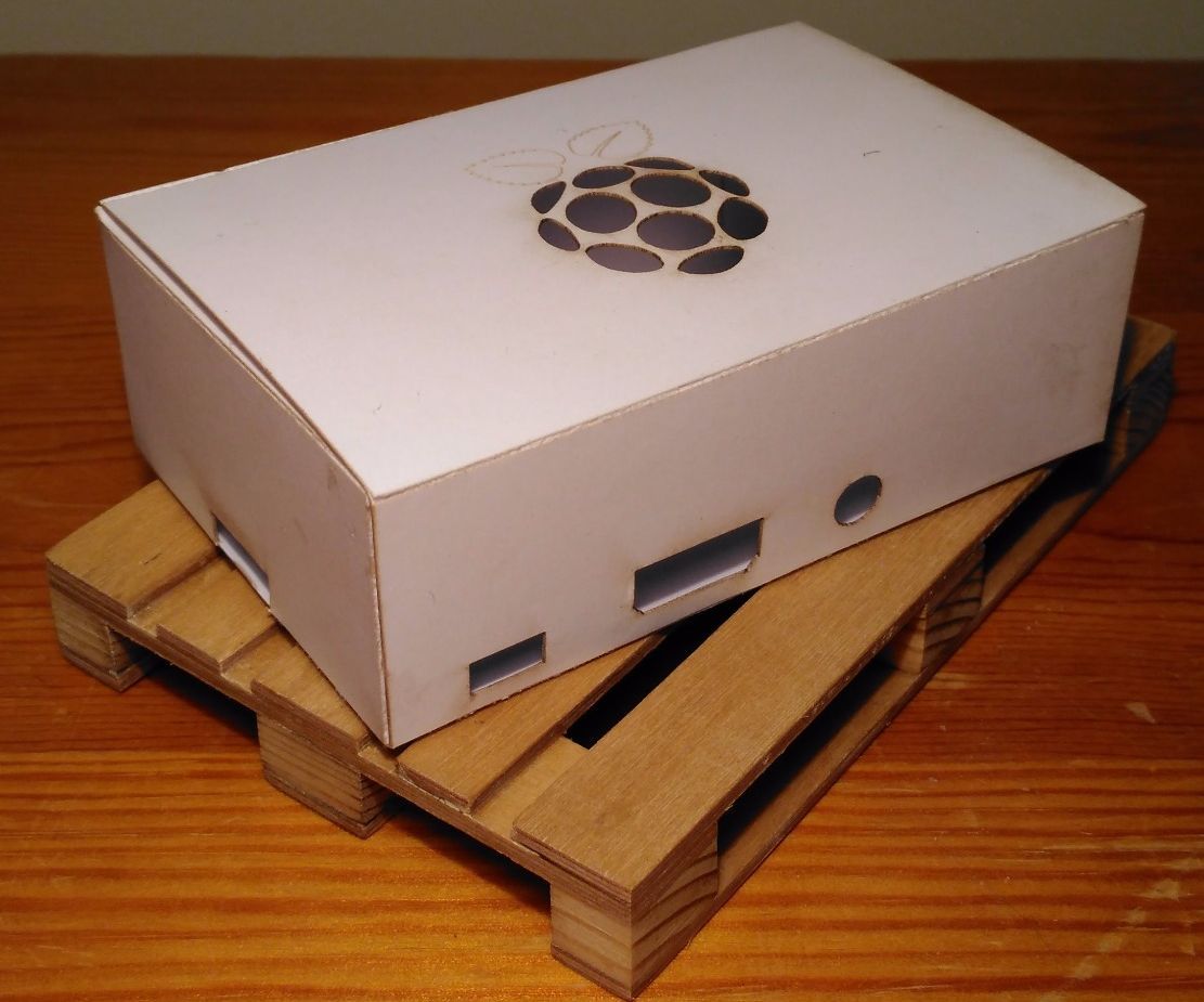 Raspberry Pi 2 Card Case (Laser Cut)