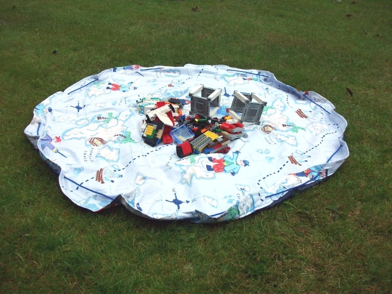 Toy Bag and Play Mat in One