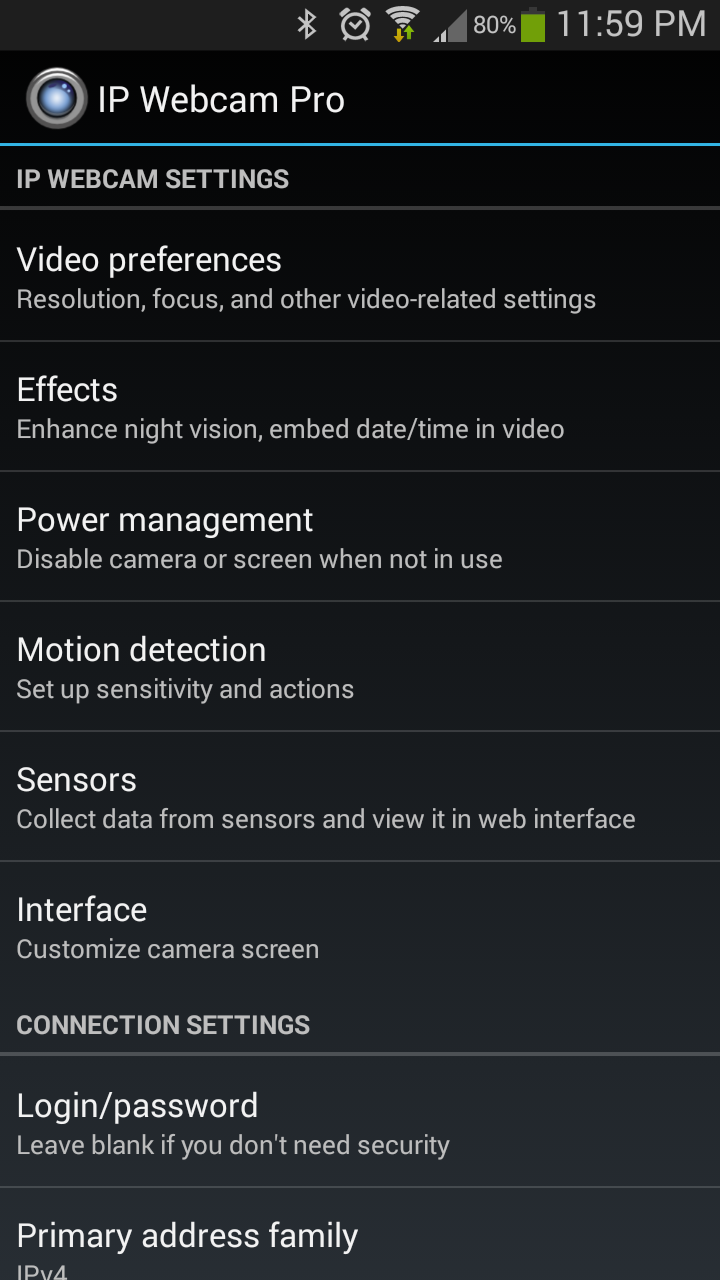 Ip webcam online google play