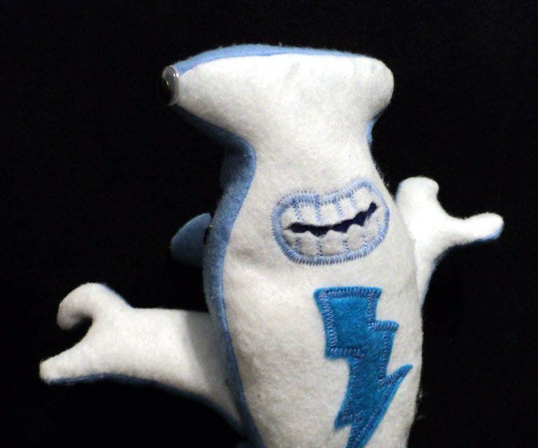 Adafruit Adabot Hammerhead Left Shark Plushie