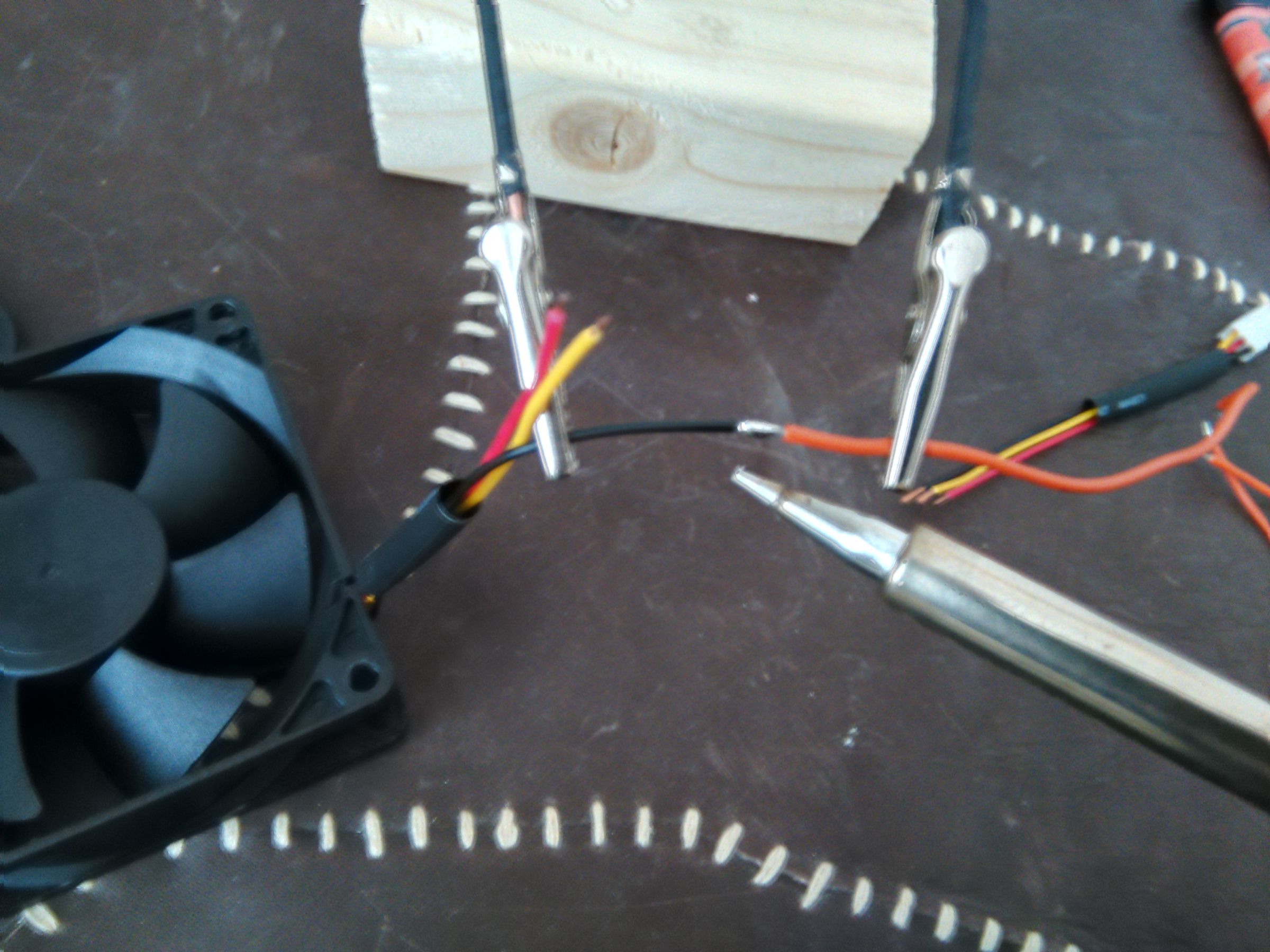 Computer Fan Wire Extending 6 Steps Instructables