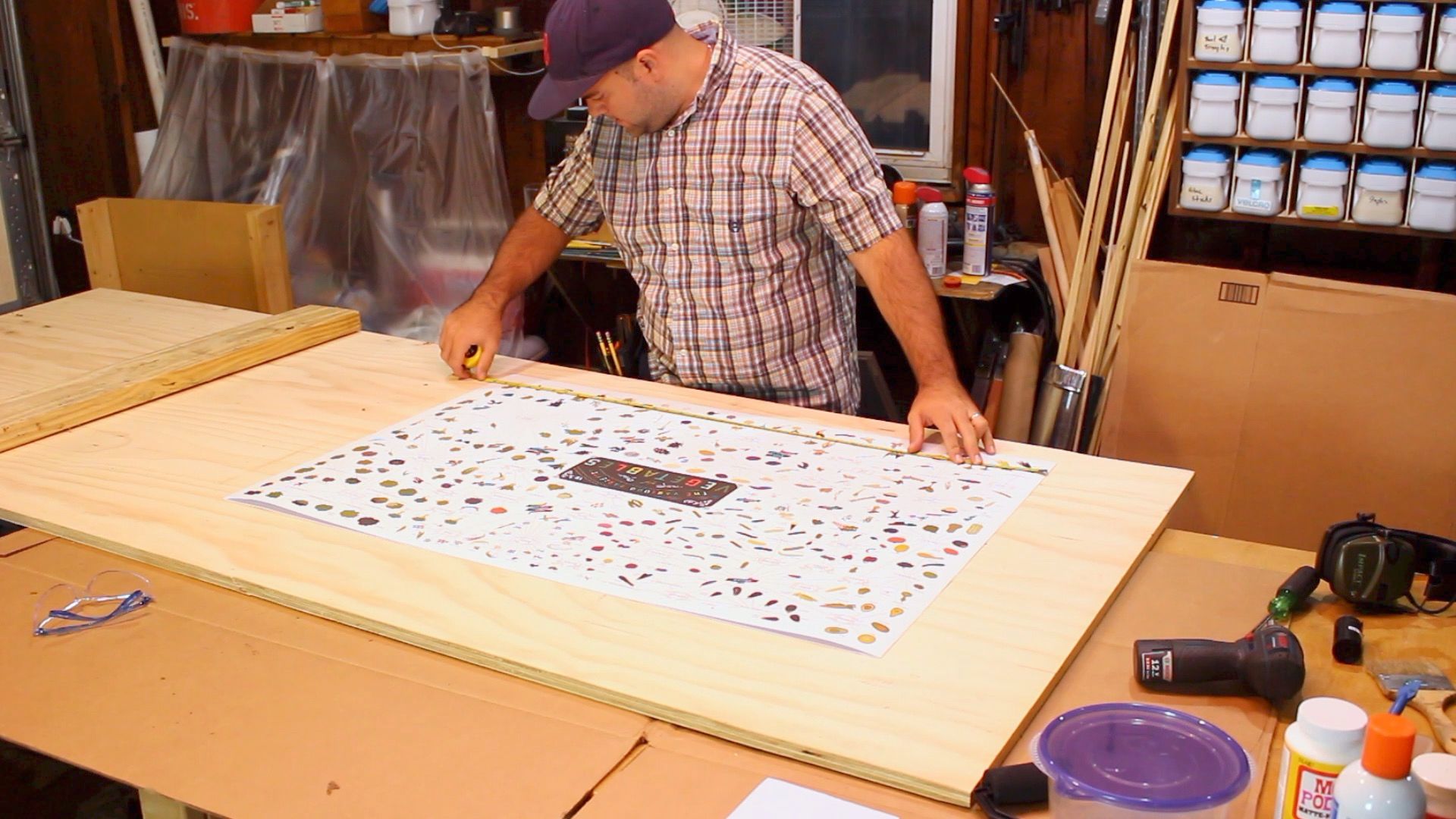 How to Mount a Poster or Print to Plywood Panel 7 Steps (with