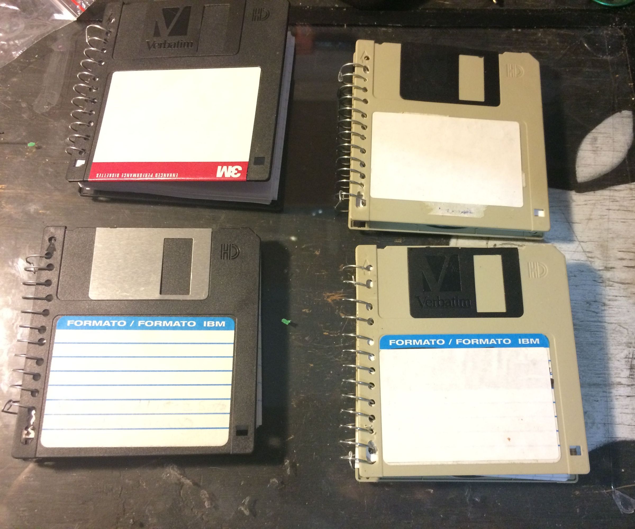3.5 Disckette Into Gift Notepad