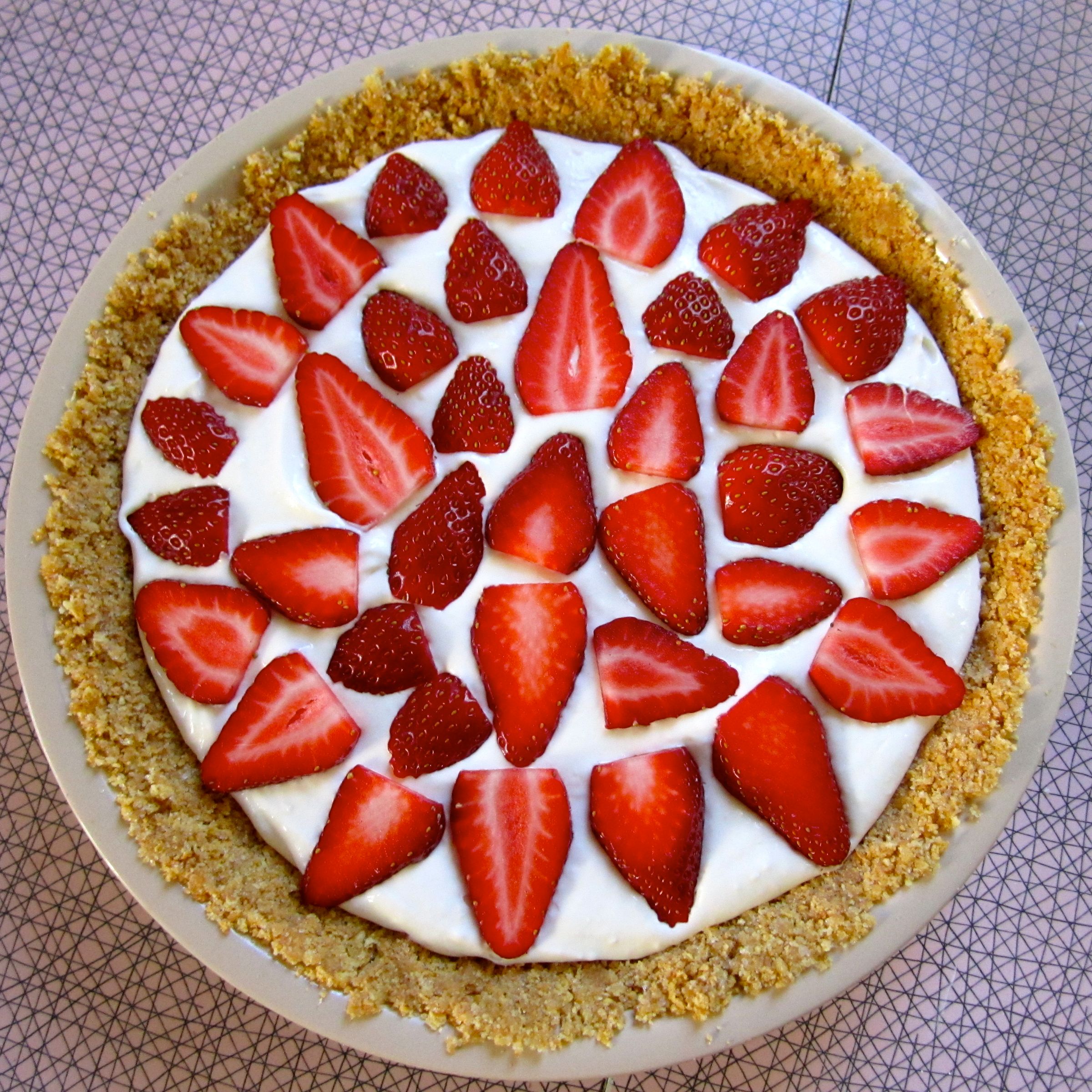Cheesecake Pie With Fruit