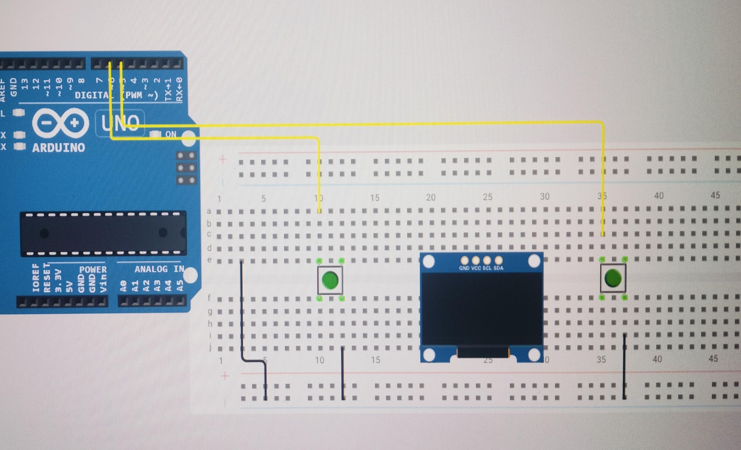 T-Rex GO! Arduino OLED Survival Game : 6 Steps - Instructables