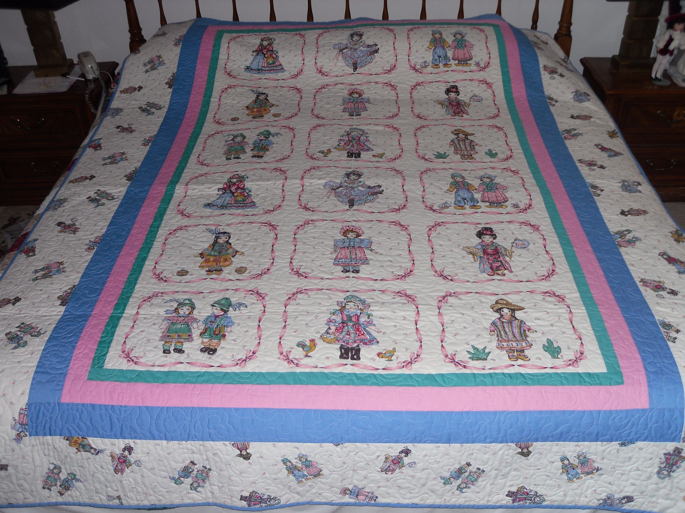 Internation Doll Quilt