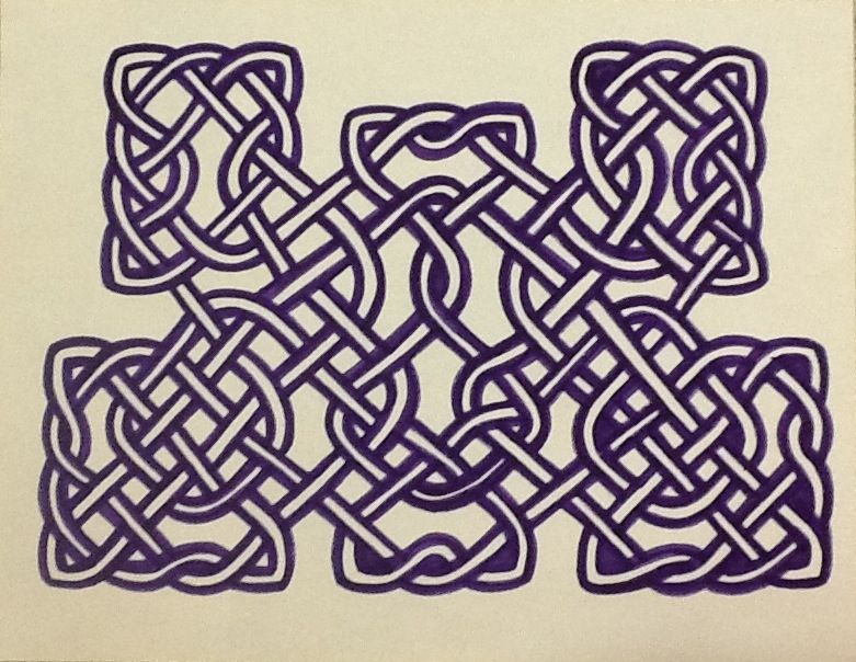 How to Draw Celtic Knot Work