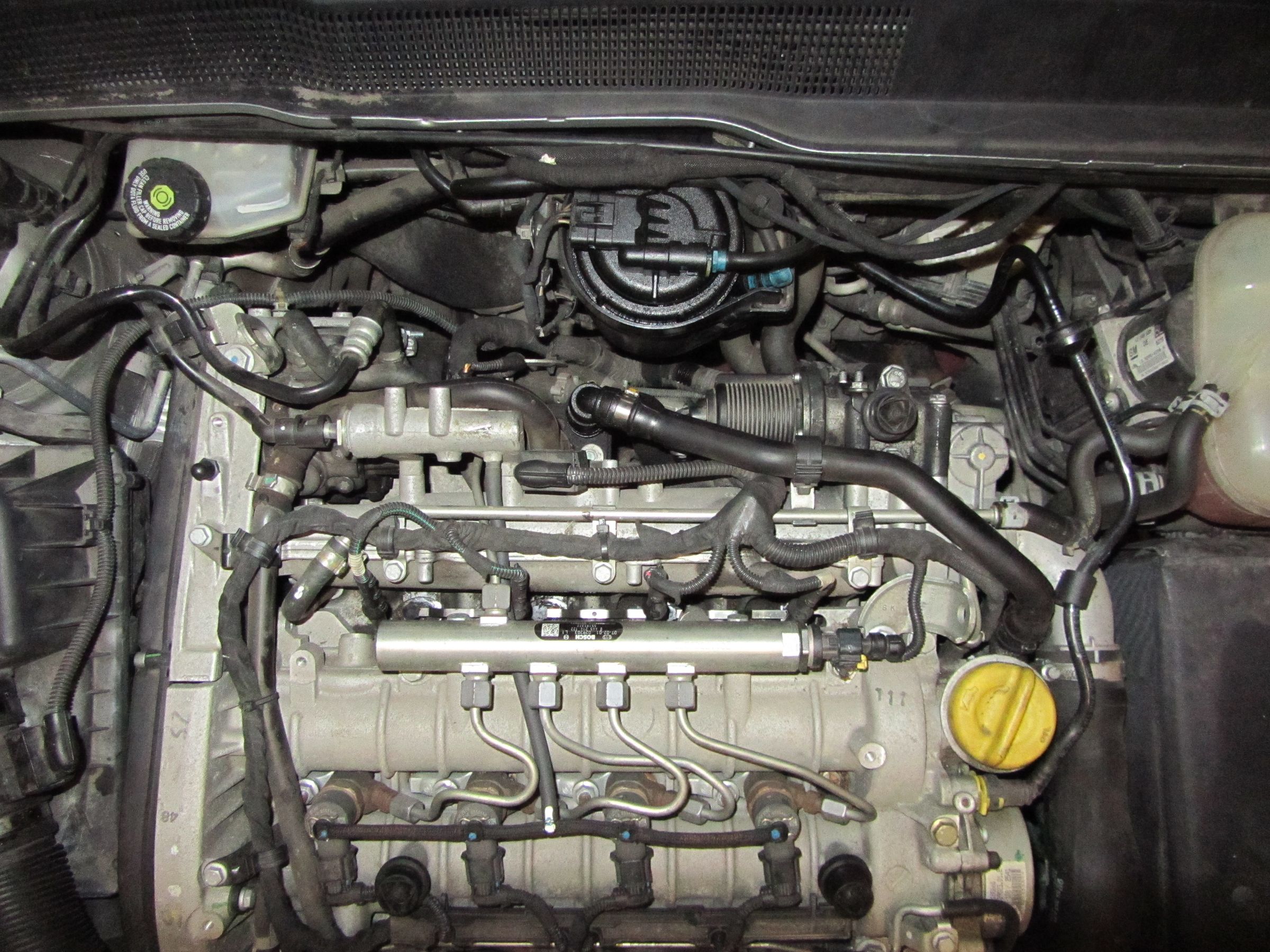 Swirl Flap Repair and EGR Blanking on Astra H 1.9 CDTI 5 Steps