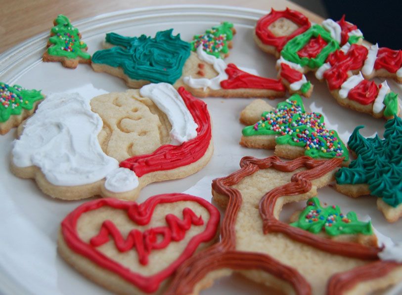 Holiday Sugar Cookies with Royal Icing