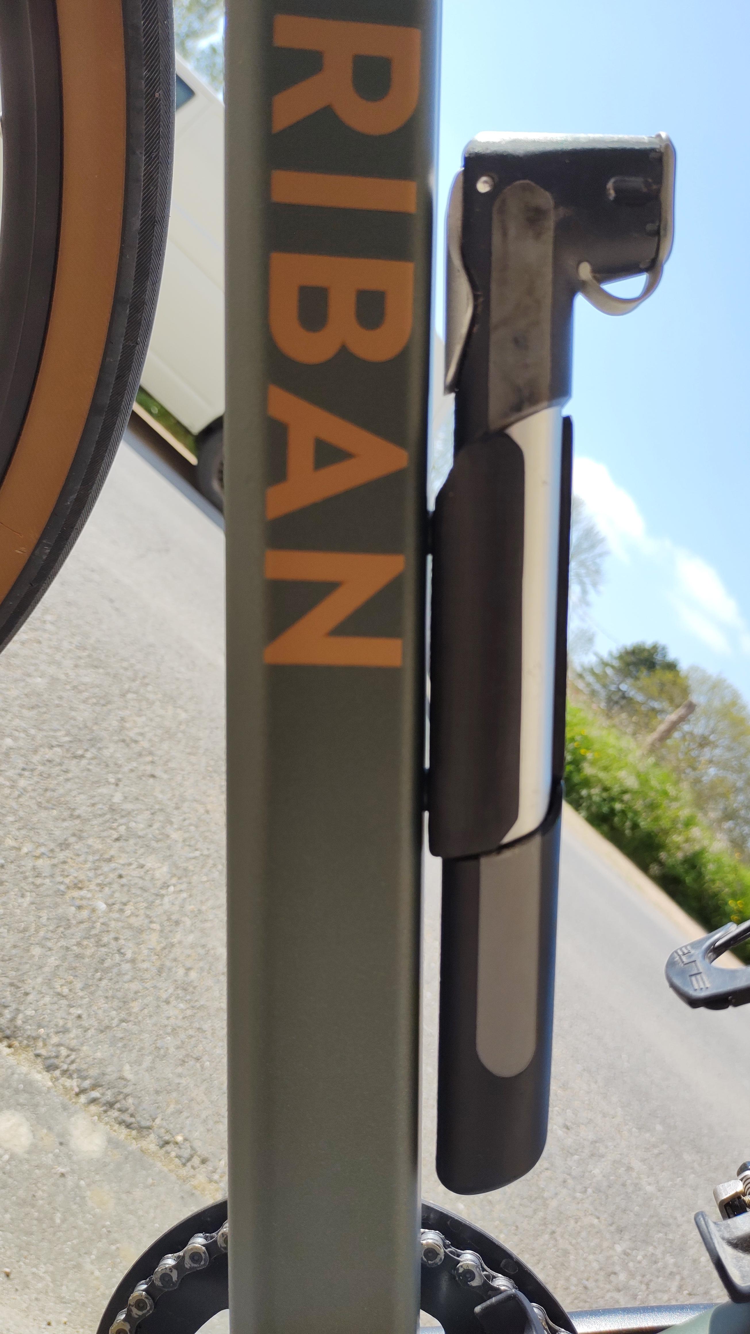 Bicycle Pump Holder 5 Steps Instructables