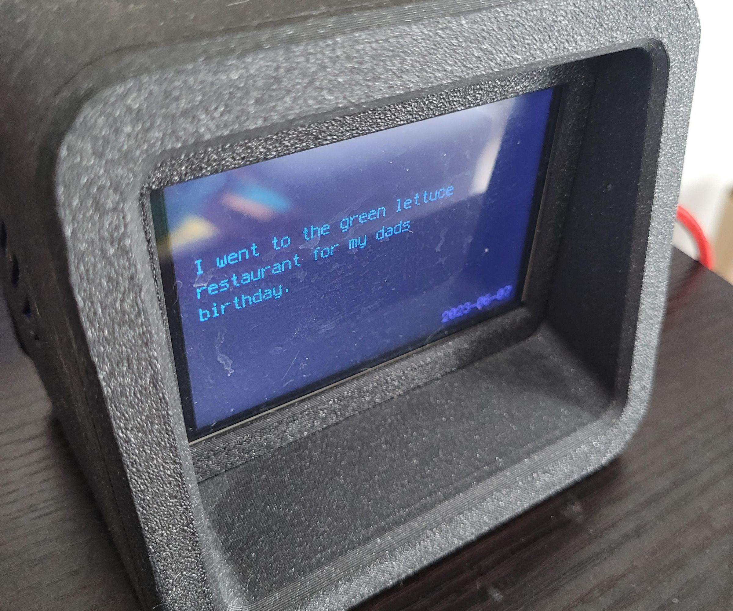 Display Your Gratitude Lists Captured in the Presently Phone App on a Pyportal