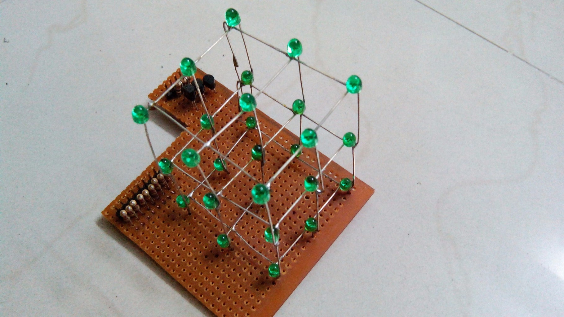 Ultimate Guide for Making a LED CUBE Circuit Diagram