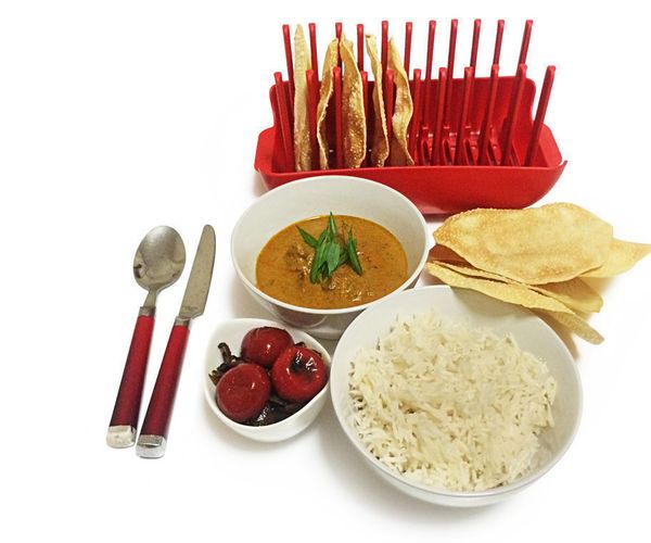 Microwave Papadums : Papadum Express Tray