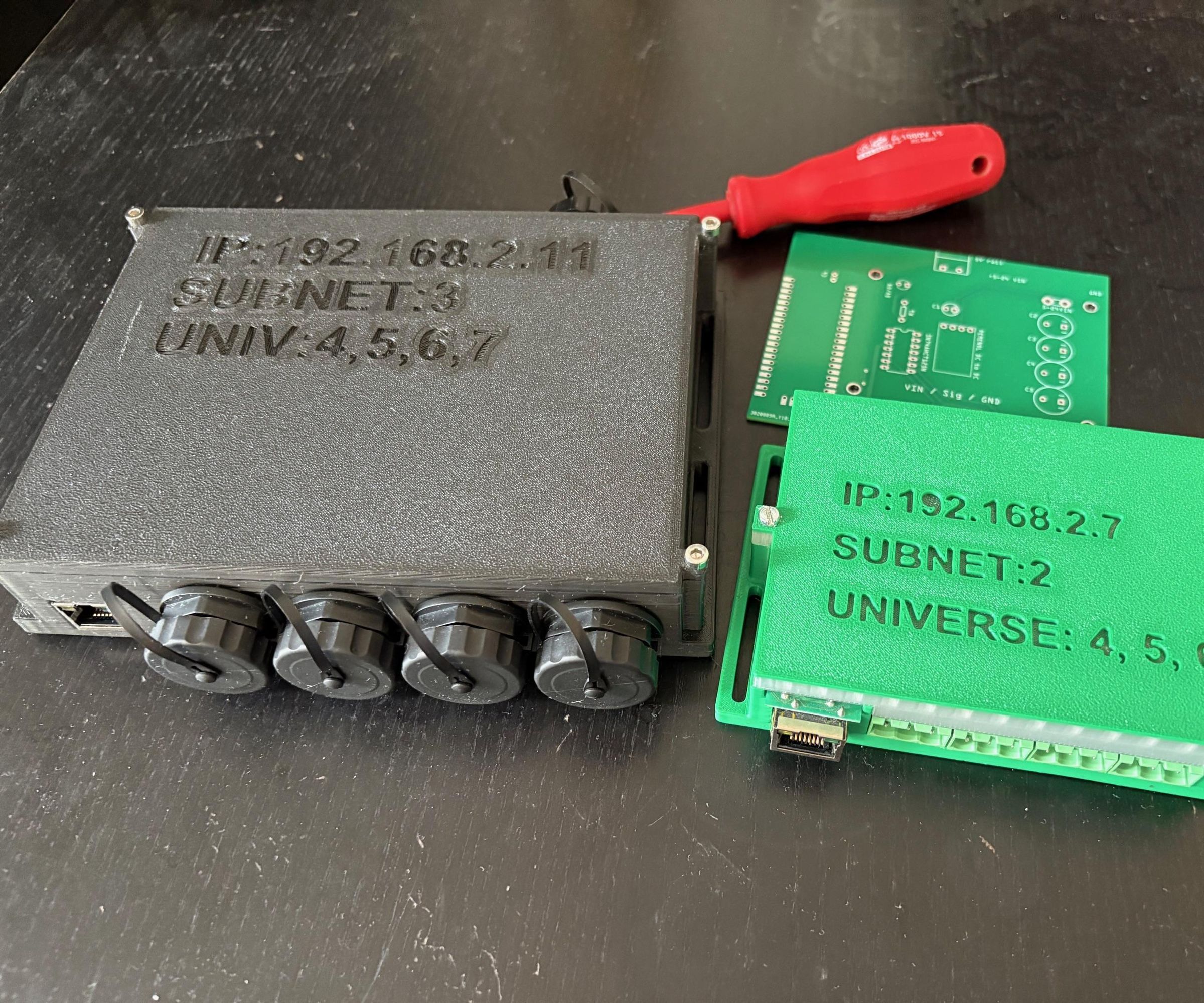 Artnet Node for WS2812B (RP2040 Based, 4 Universe)