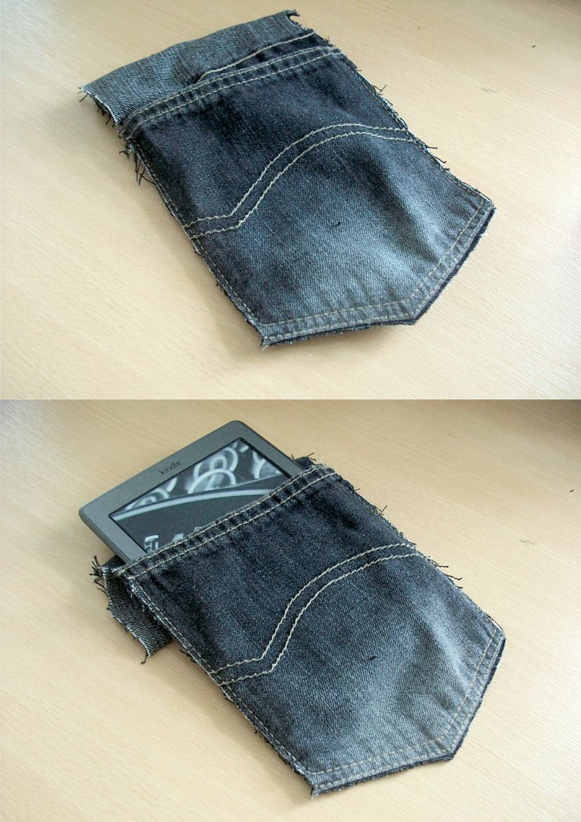 Denim Kindle Sleeve