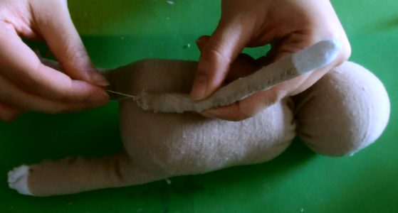 Attach the Tail and Arms