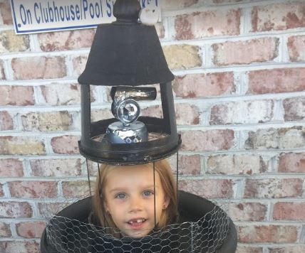 Lighthouse Costume With Rotating Beacon