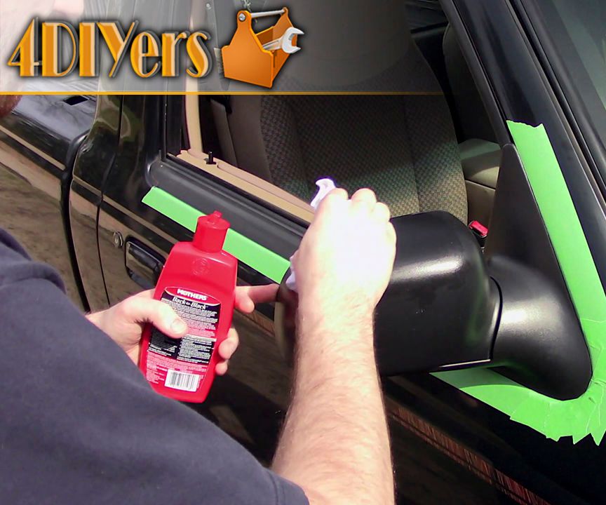 How to Restore Faded Rubber or Plastic Trim