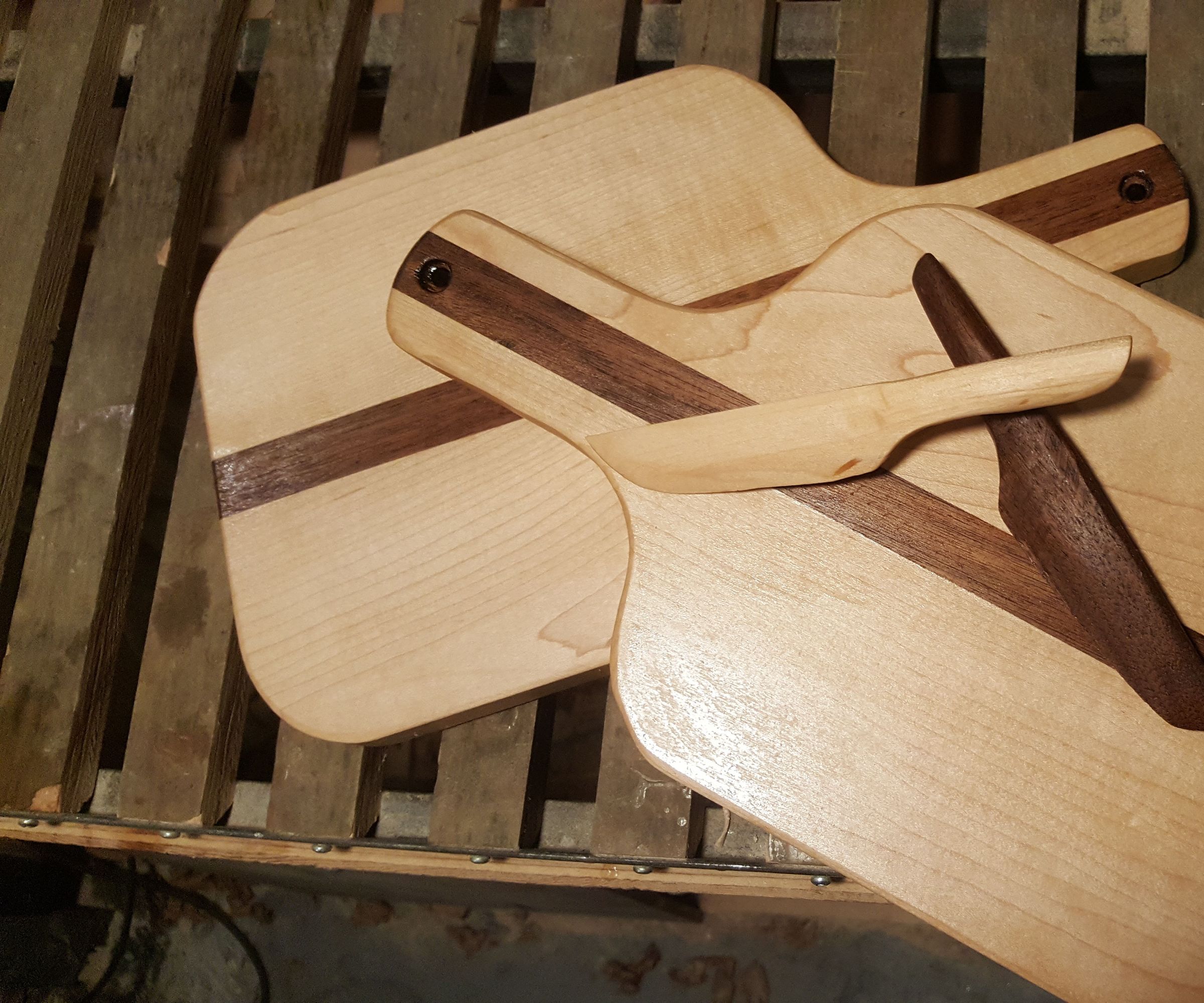 Cheese Boards and Wooden Knives