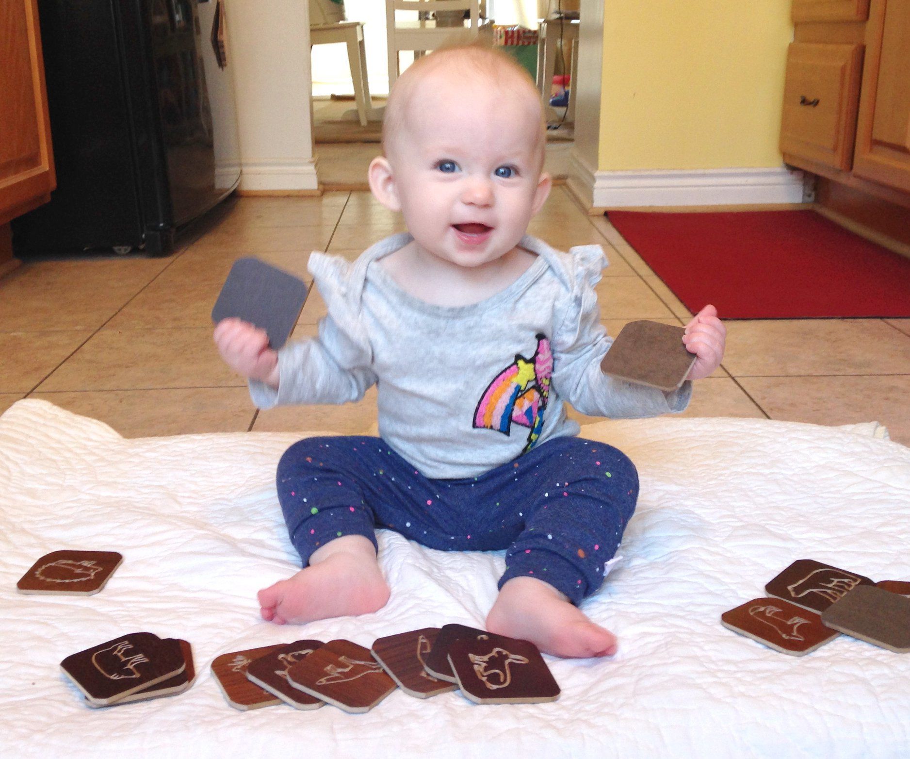 Wooden Tile Matching (Memory) Game 
