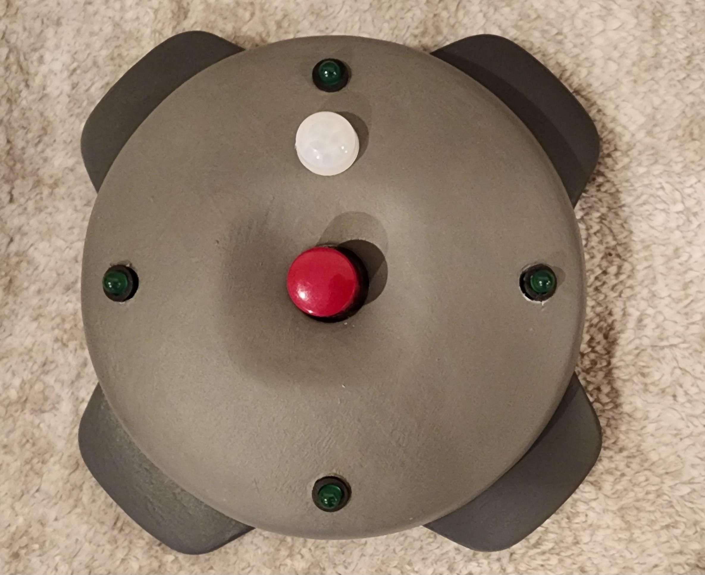 3D Printed Goldeneye Proximity Mine (with Arduino)