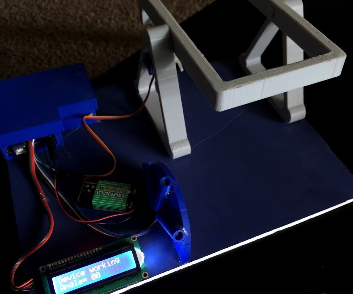 Directional Solar Panel Abstract