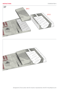 Starfighter-X Star Wars Inspired Paper Model
