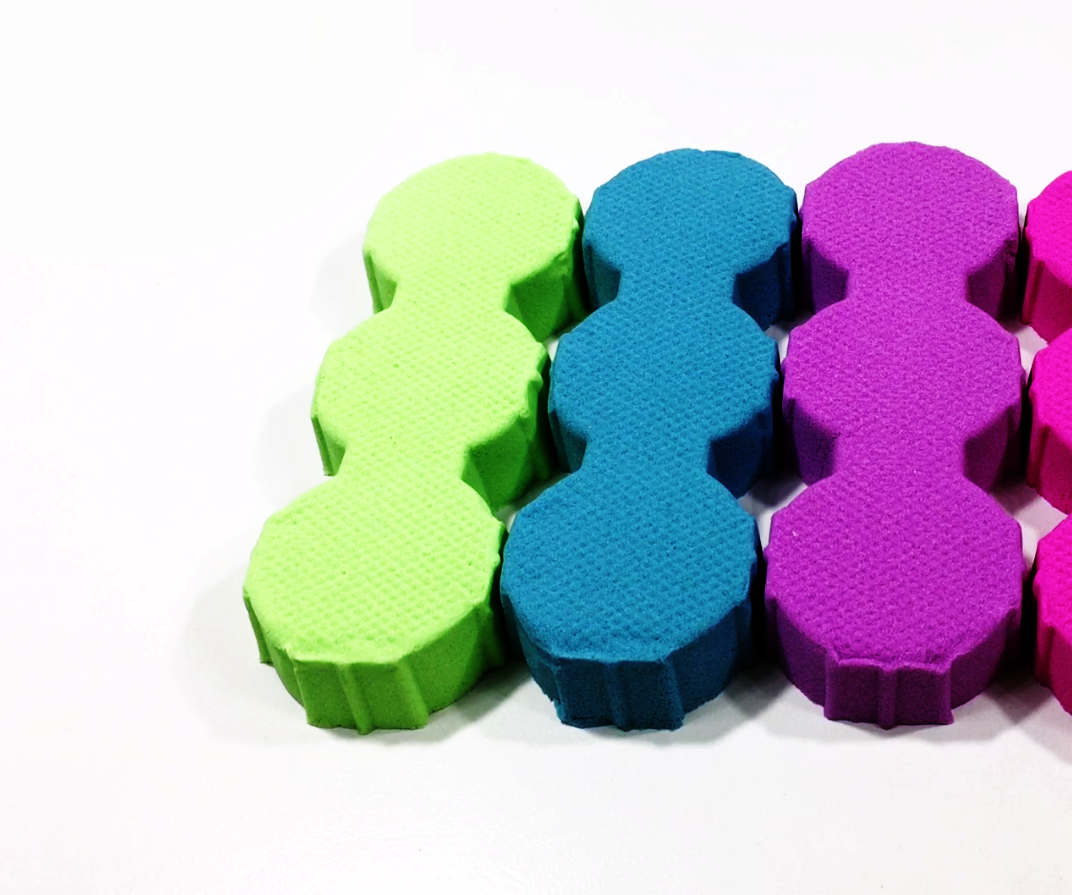 How to Make Colors Kinetic Sand Blocks Colors for Kids