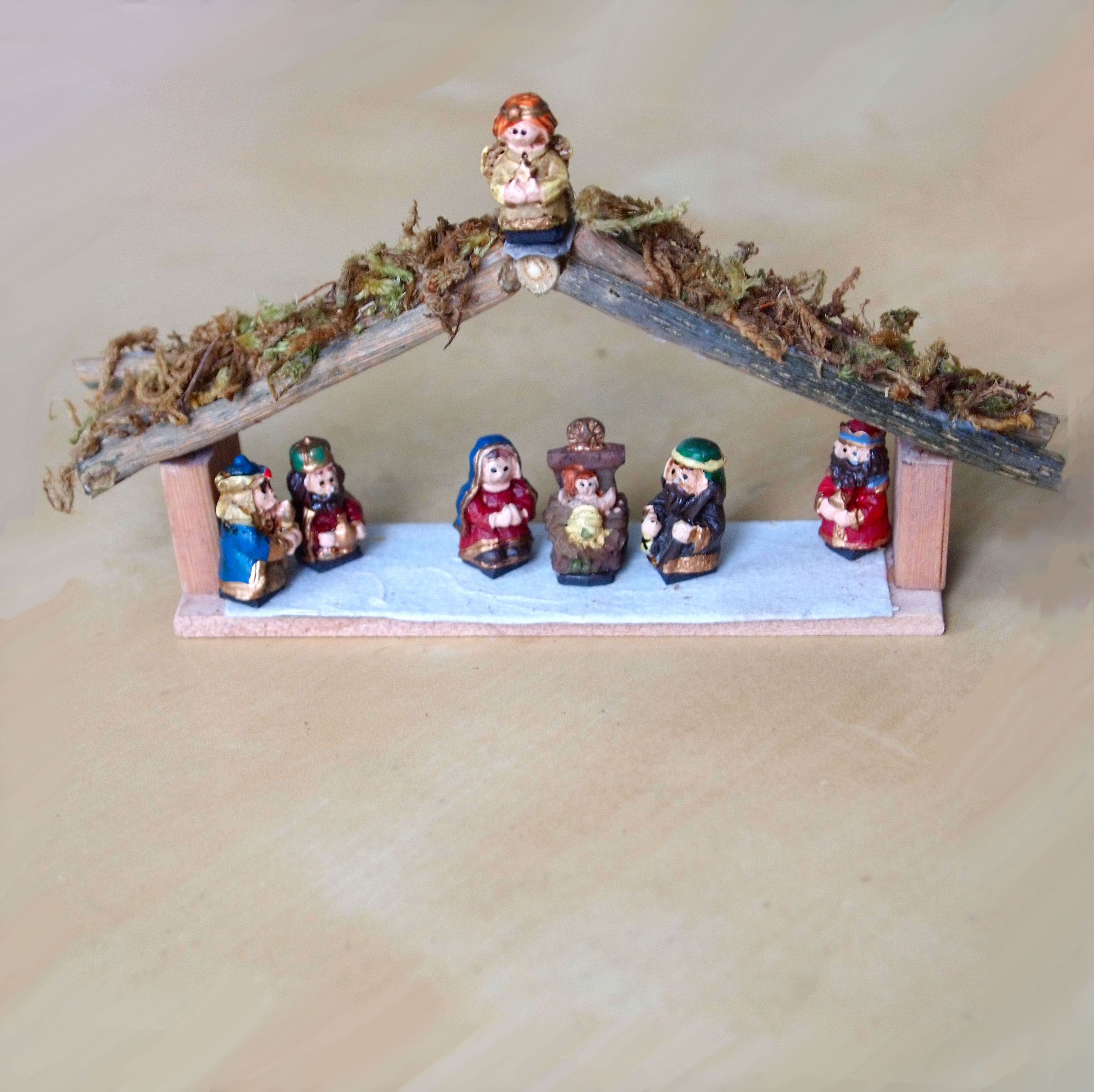 Miniature Nativity Scene