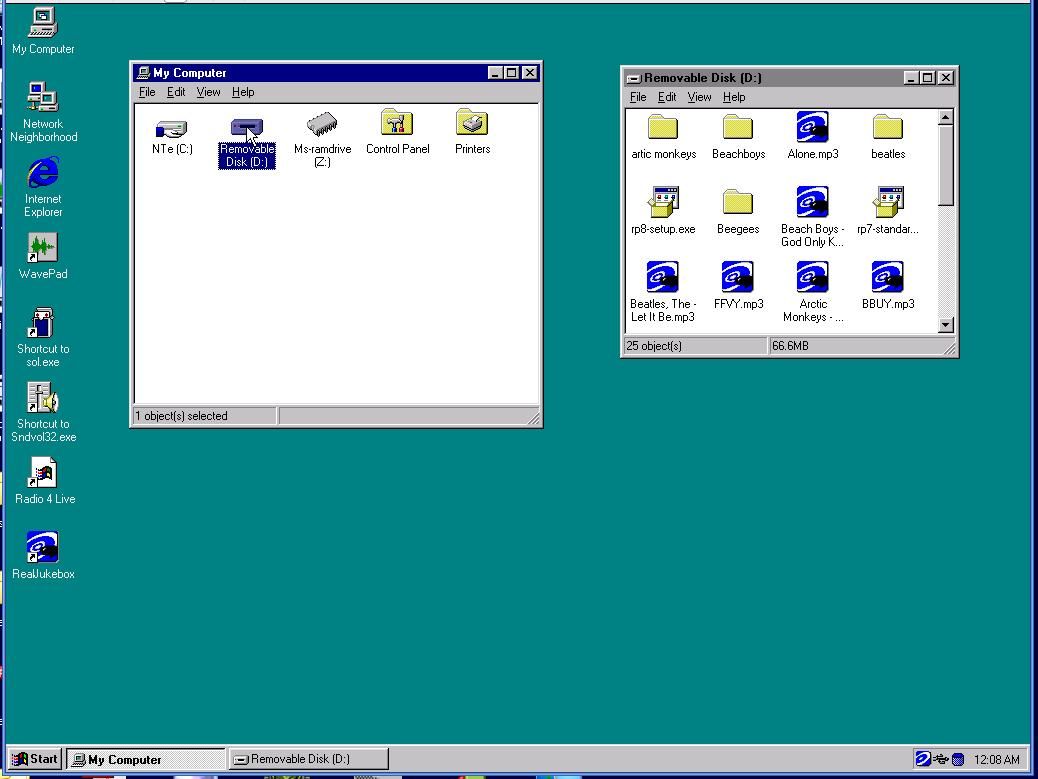 Adding Unlimited Memory to an EVO T20  With NT4e to Make a Usefull Computer