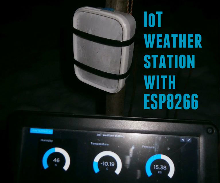 IoT Weather Station With Adafruit HUZZAH ESP8266 (ESP-12E) and Adafruit IO (UPDATED)