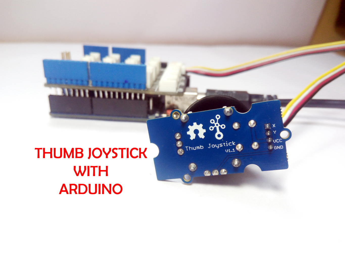 Interfacing Thumb Joystick to Arduino