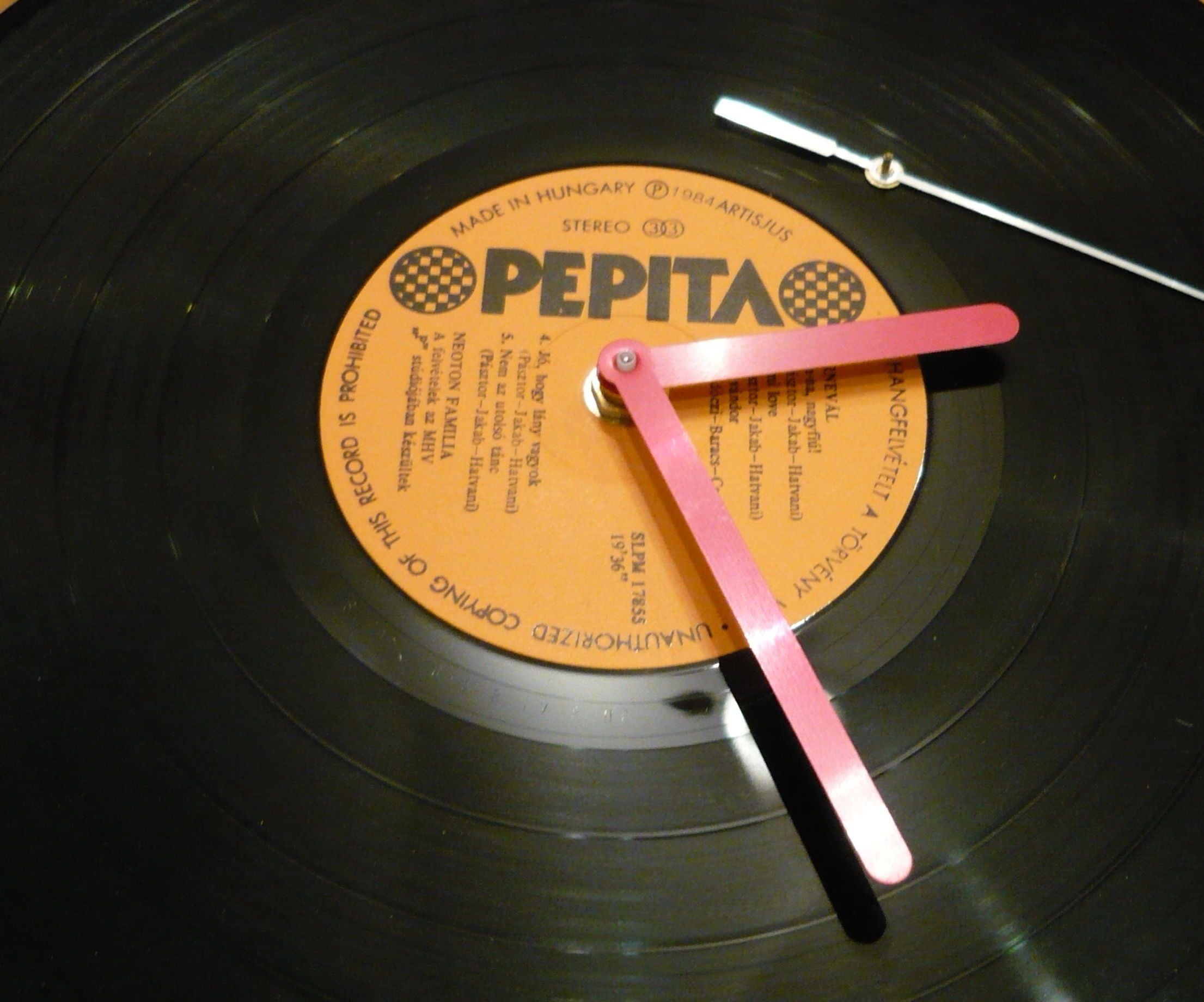 Wall Clock Vinyl Record (LP)