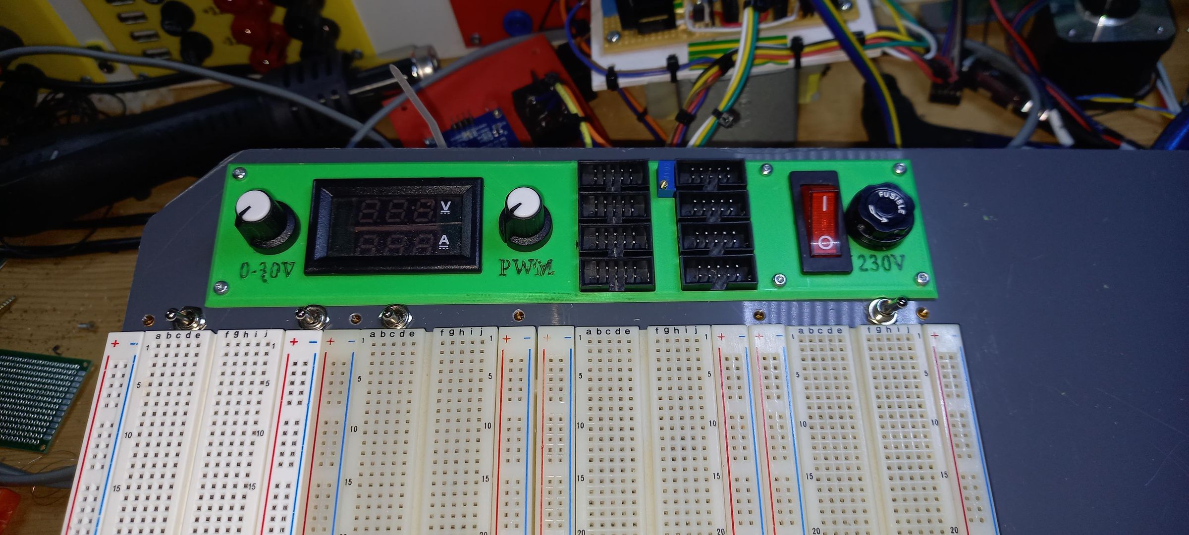 Power ,Switches, Indicators and Connectors