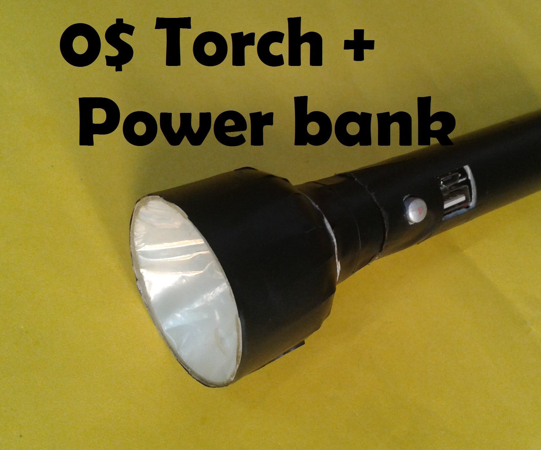 DIY PVC Torch
