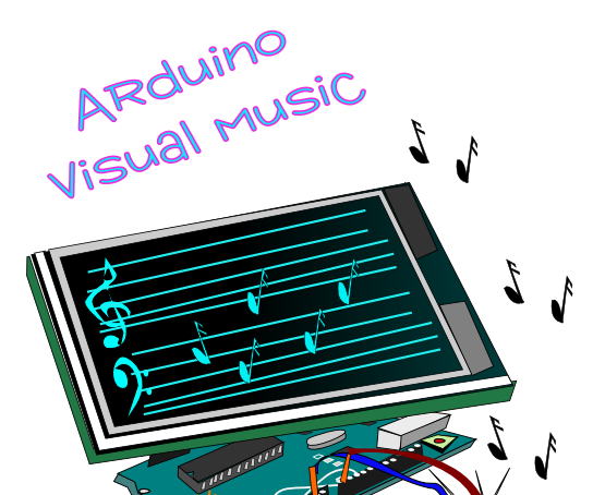 Arduino + TFT =  Visual Music