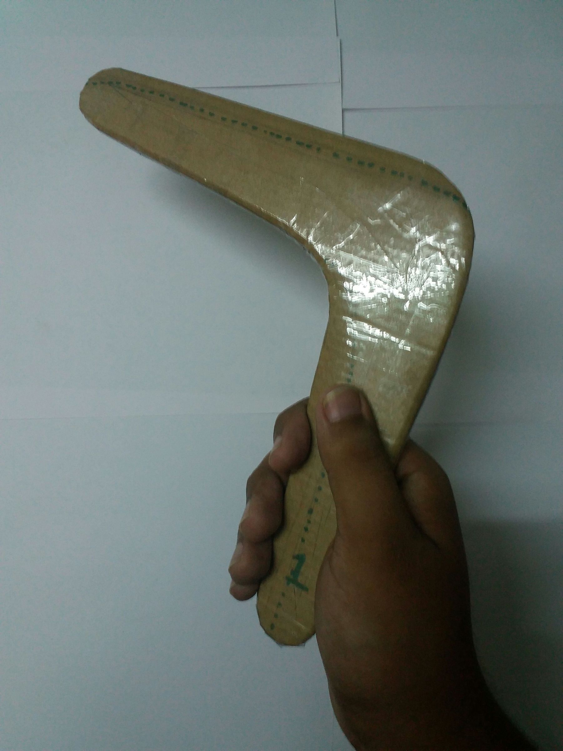 Cardboard Boomerang