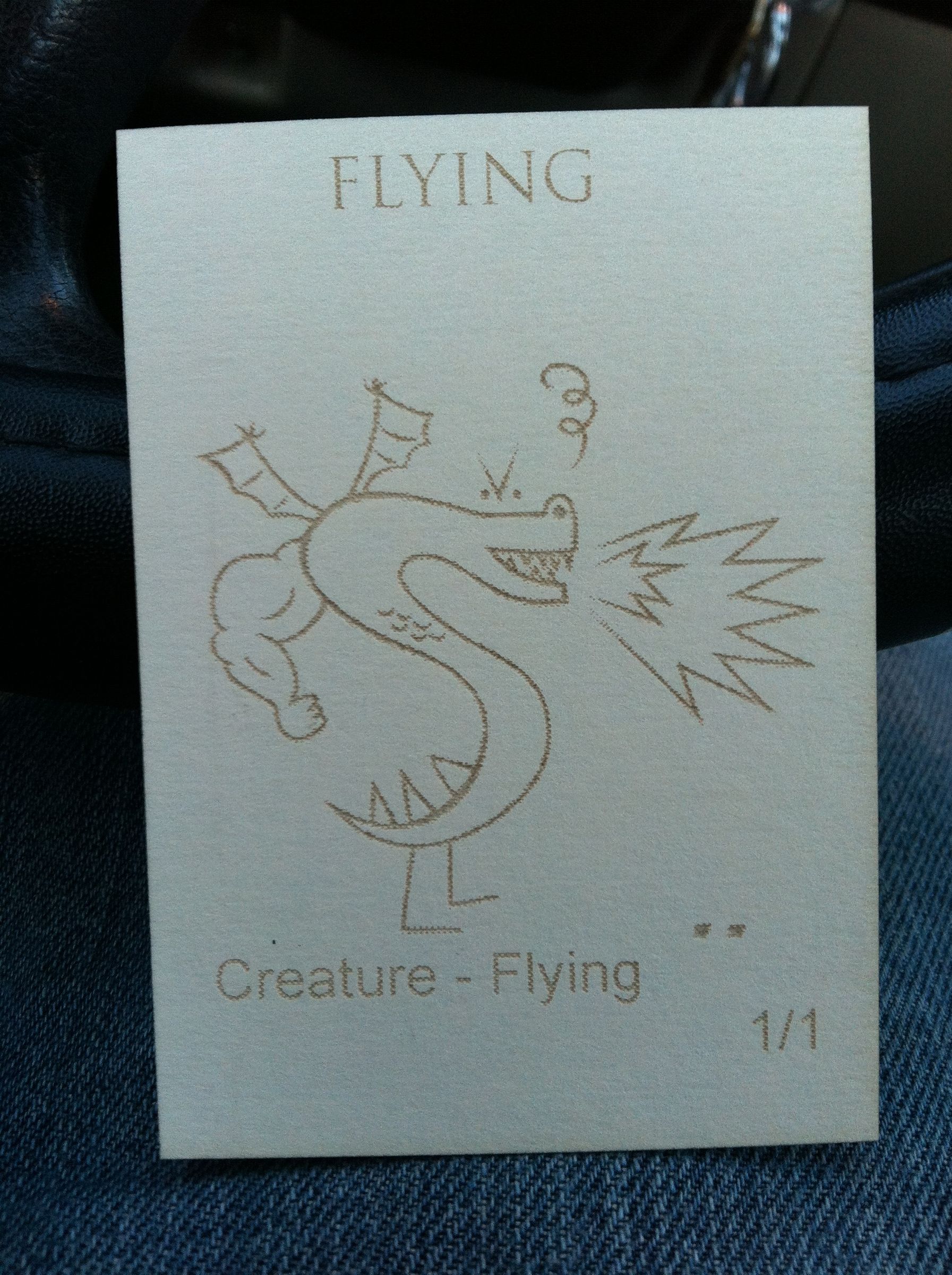 Making "Magic: The Gathering" Token Cards