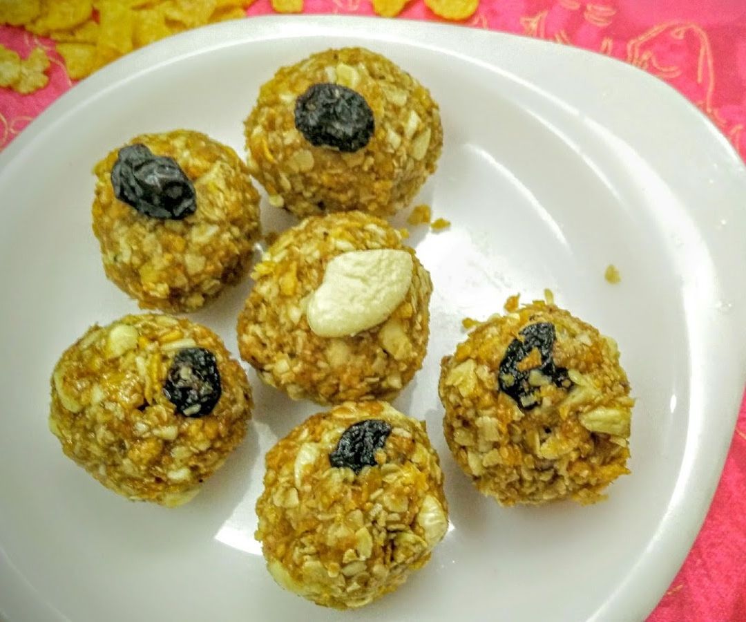 Crunchy Healthy Ladoo
