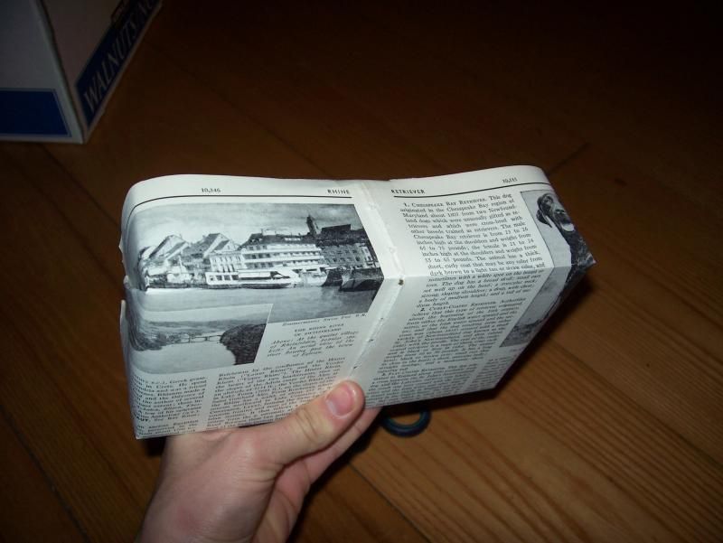 Wrap Presents with Pages from a Book