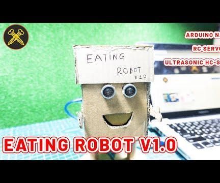 Make Eating Robot With Arduino Nano | Gold Screw