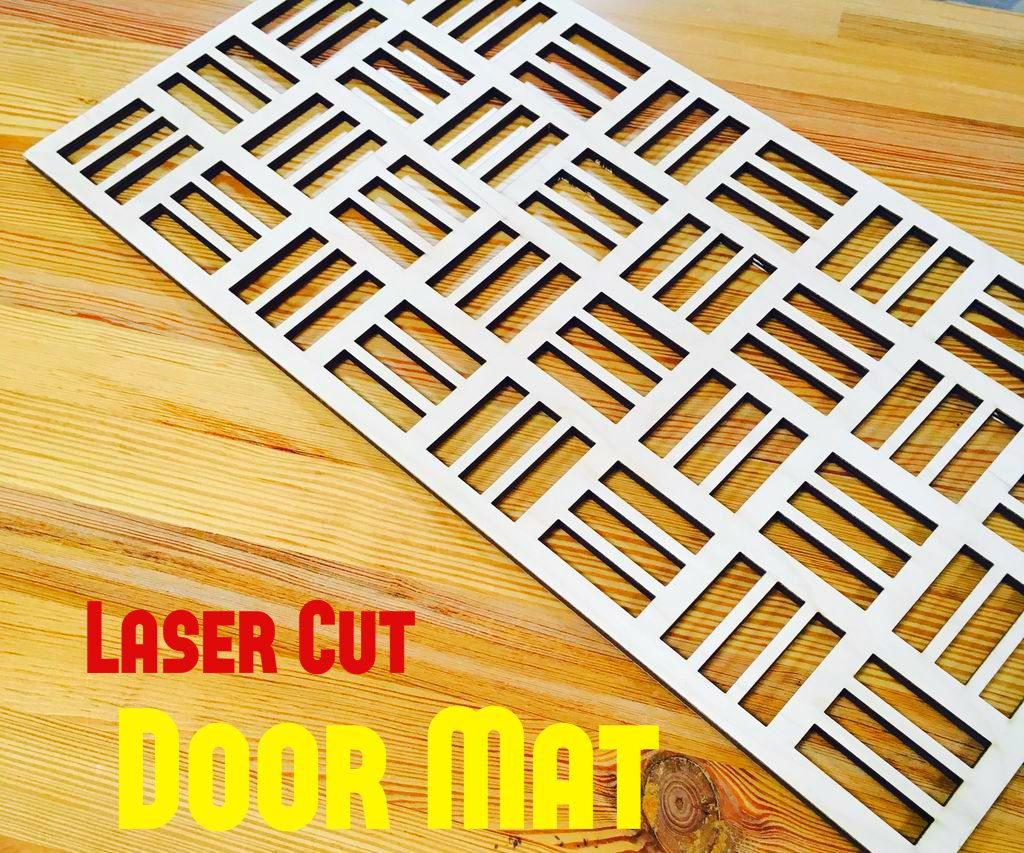 Laser Cut Door Mat 