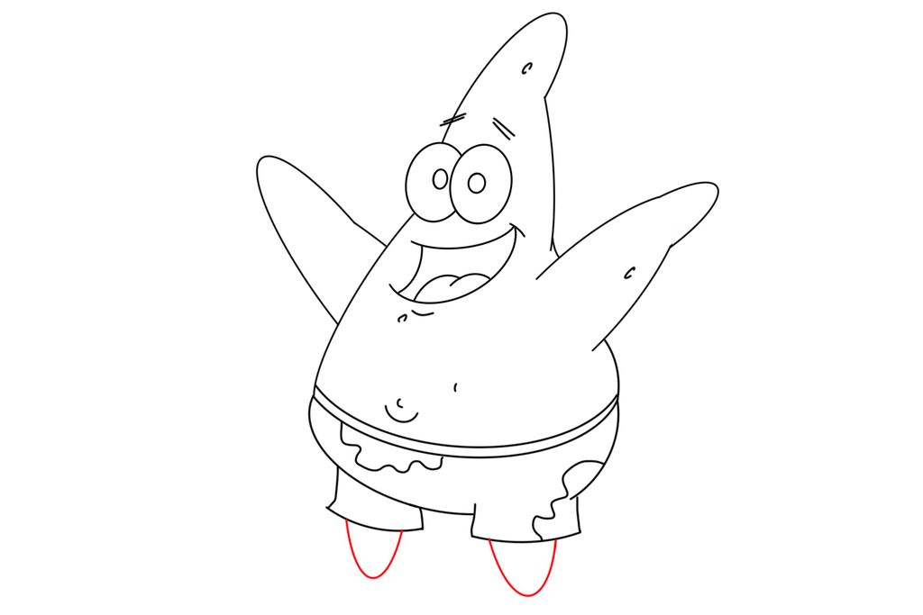 How to Draw Patrick Star Step by Step : 9 Steps - Instructables