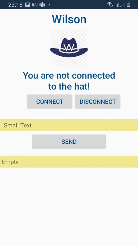 Creating an Android App to Control Wilson
