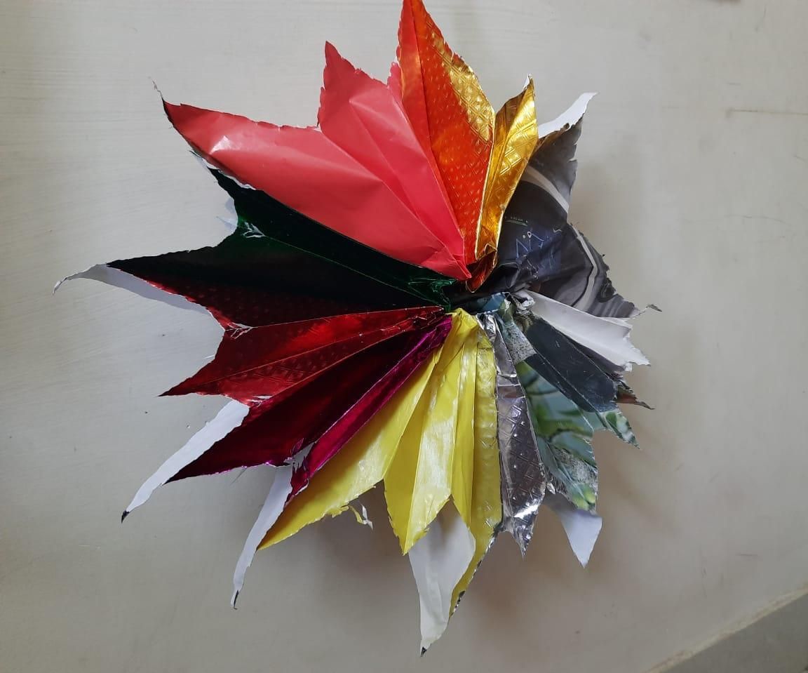 Christmas Star Using Paper