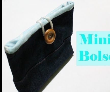 Mini Bolso De Jeans