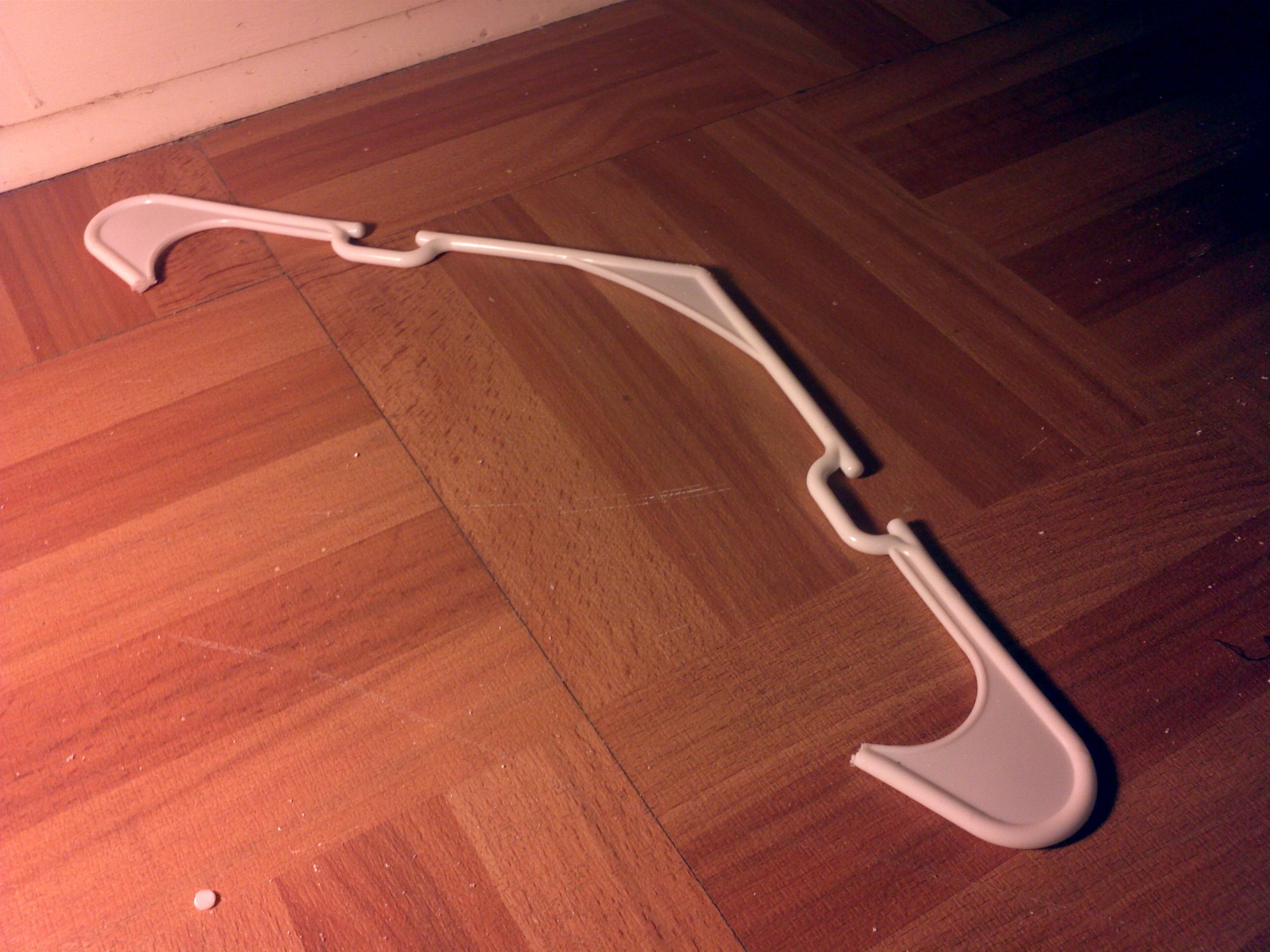 Hanger Bow and Arrow 5 Steps Instructables