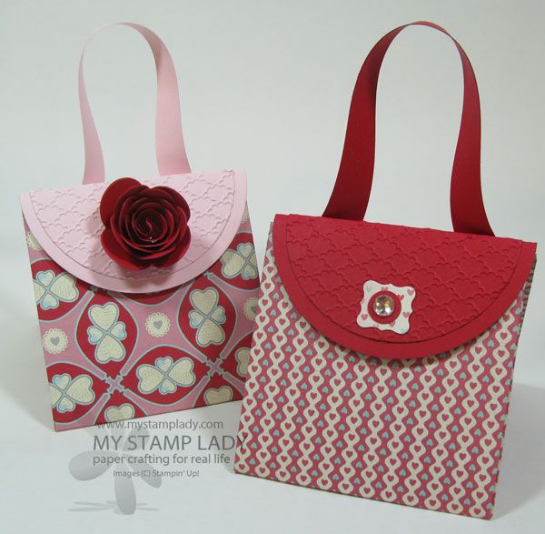 Make a Patterned Paper Explosion Purse